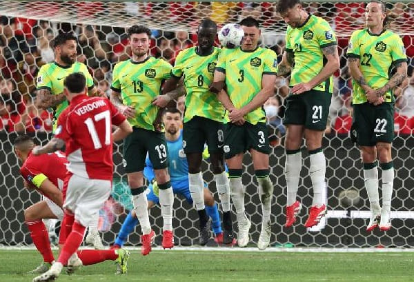 Indonesia vs Australia 5-1