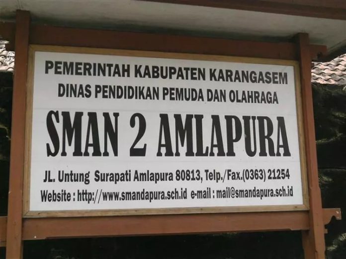 Ujian Sekolah SMA Karangasem