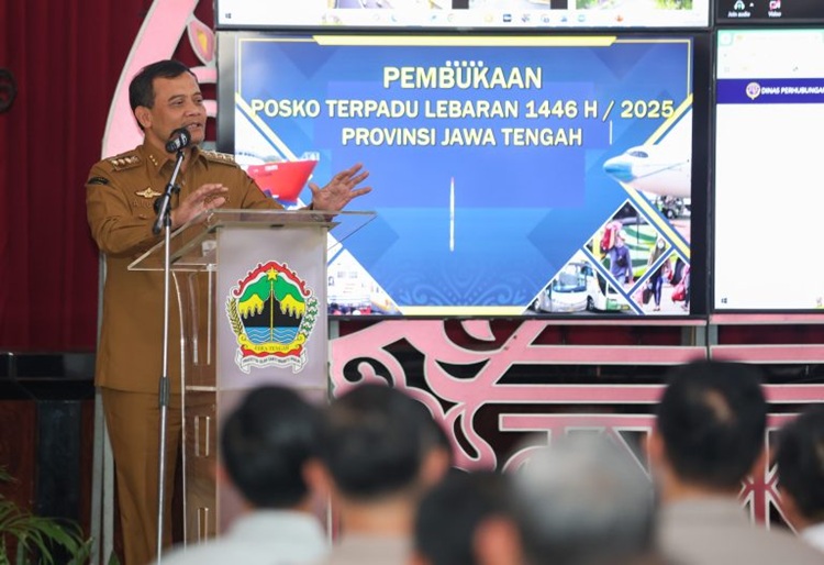 Posko Terpadu Lebaran Jateng Dibuka Gubernur, Petugas Siaga 24 Jam
