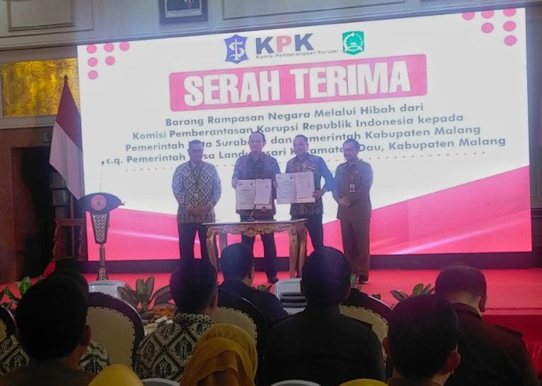 Pemkot Surabaya Terima Hibah Hasil Rampasan Negara dari KPK, Segini Totalnya