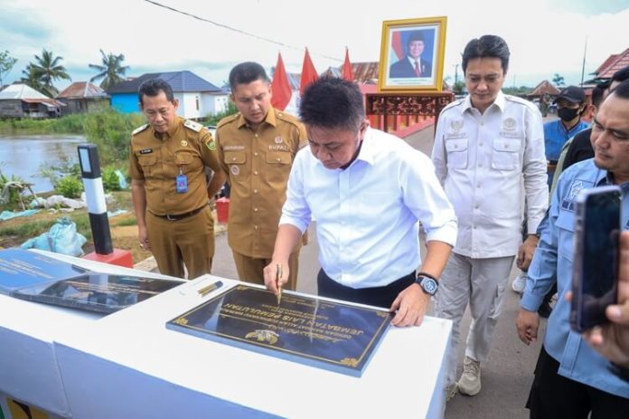 Gubernur Sumsel Resmikan Jembatan