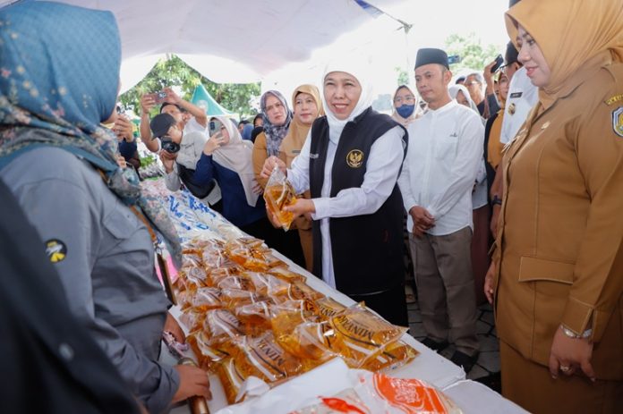 Khofifah Pasar Pangan Murah