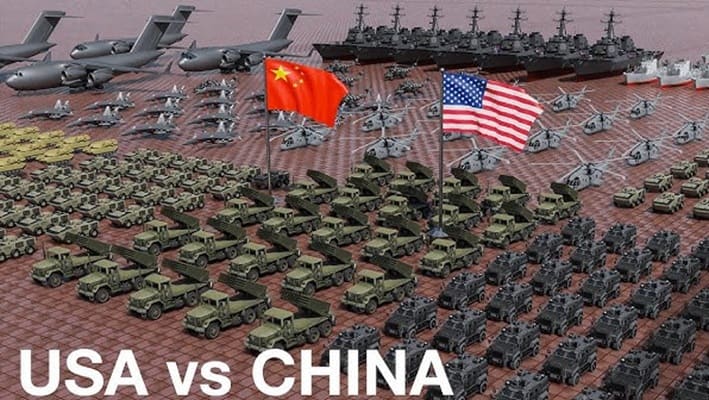 Perbandingan Militer China vs Amerika Serikat
