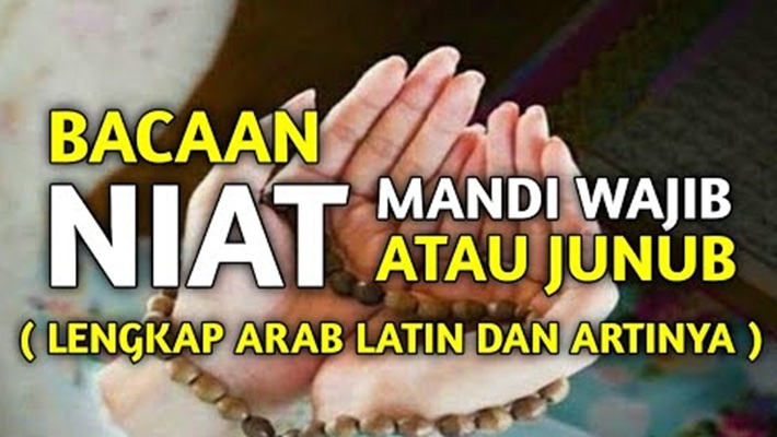 Bacaan Doa Niat Mandi Wajib