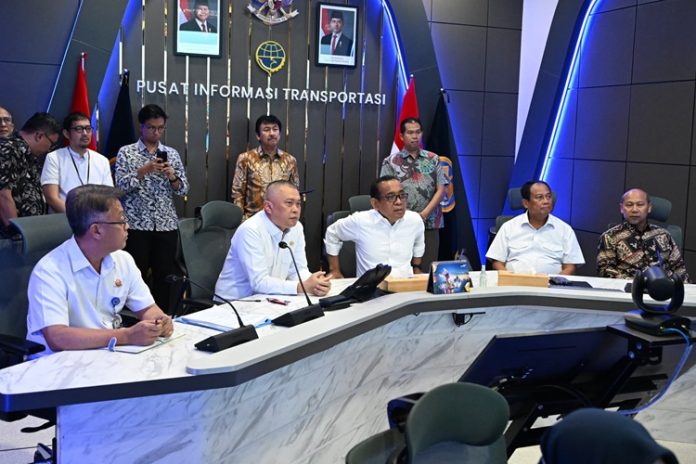 Menhub Pantau Arus Mudik