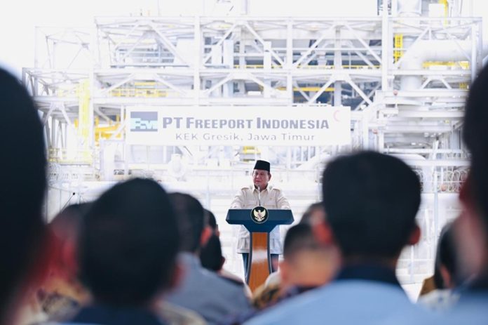 Prabowo Pabrik Pemurnian Logam Mulia