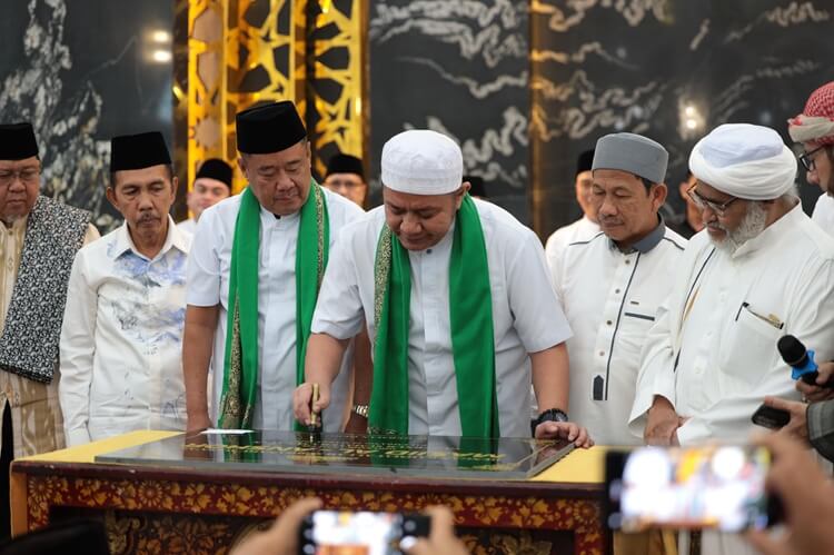 Resmikan Masjid Al-Anshor, Gubernur Sumsel: Sarana Ibadah dan Pusat Kegiatan Kemasyarakatan