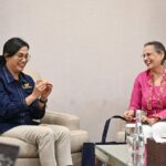 Sri Mulyani Bertemu Kamala Shirin Dubes AS, Bahas Tarif Dagang Trump.