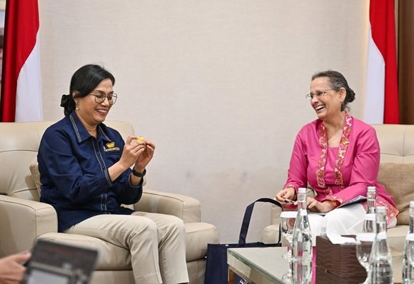 Sri Mulyani Bertemu Kamala Shirin