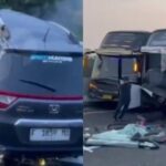 Kronologi Kecelakaan Bus Suporter Bonek Tabrakan dengan Mobil BRV Lawan Arah