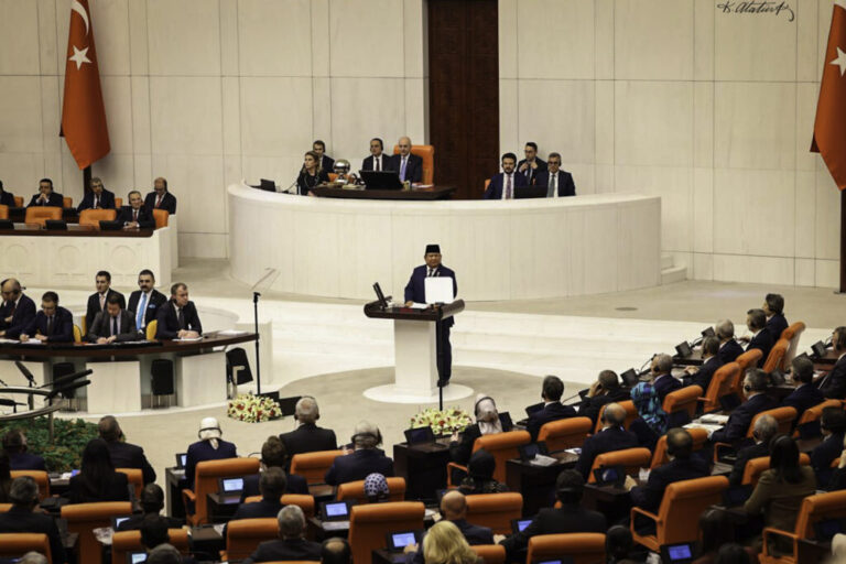 Pidato Prabowo Parlemen Turkiye