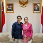 Sri Mulyani Bertemu Kamala Shirin Dubes AS, Bahas Tarif Dagang Trump