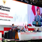 Presiden Prabowo Berikan Arahan kepada 1.500 Pimpinan BUMN dalam Acara Town Hall Danantara Indonesia
