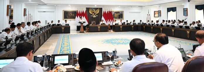 Prabowo Sidang Kabinet Paripurna
