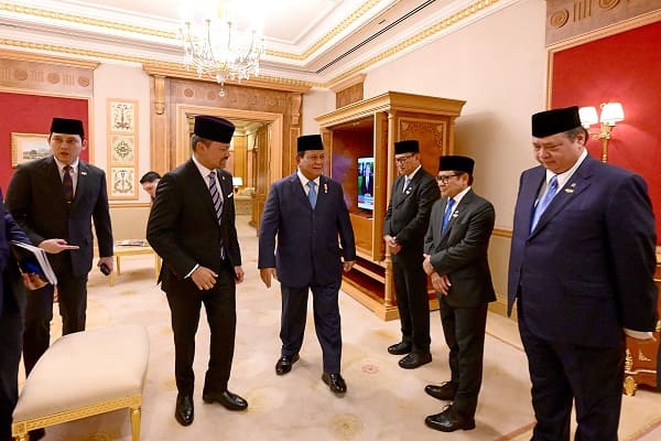 Presiden Prabowo Disambut Hangat