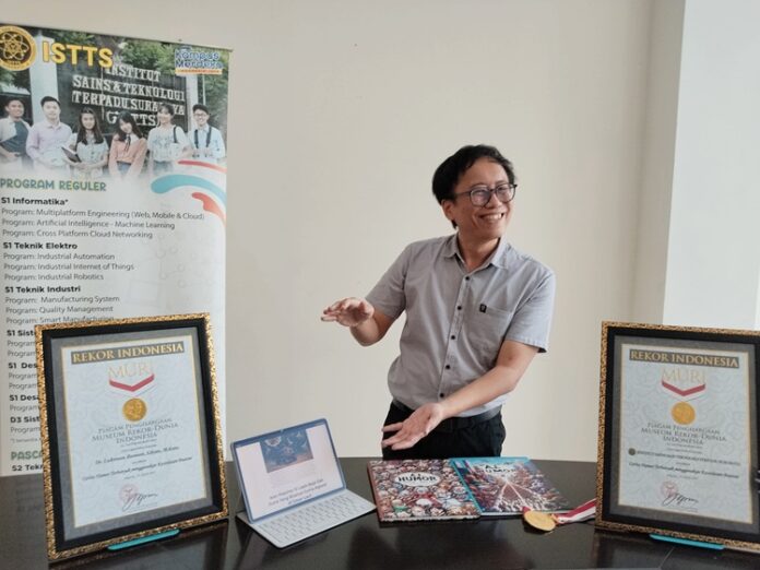 Dosen iSTTS AI Rekor MURI