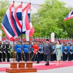 Tiba di Government House Thailand, Presiden Prabowo Disambut dengan Upacara Resmi