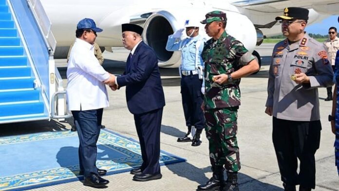 Presiden Prabowo Tiba di Yogyakarta