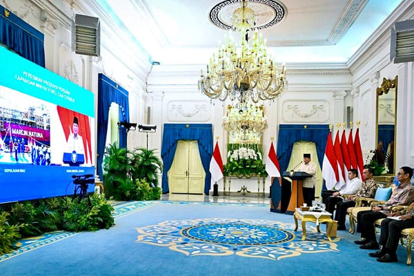 Presiden Prabowo Resmikan Produksi Perdana