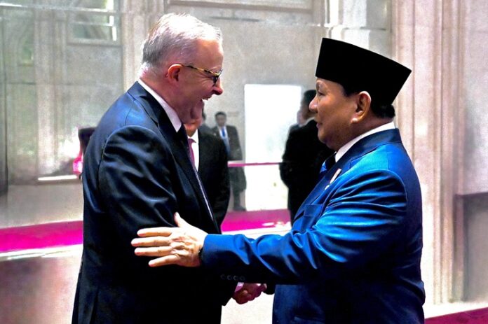 Prabowo PM Albanese