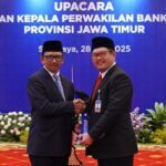 Ibrahim Resmi Dikukuhkan sebagai Kepala Perwakilan BI Provinsi Jawa Timur.