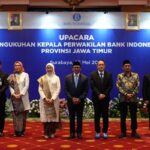 Ibrahim Resmi Dikukuhkan sebagai Kepala Perwakilan BI Provinsi Jawa Timur.
