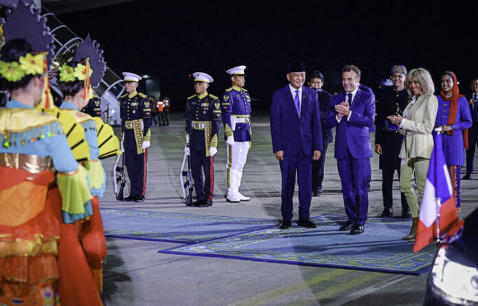 Presiden Macron di Jakarta