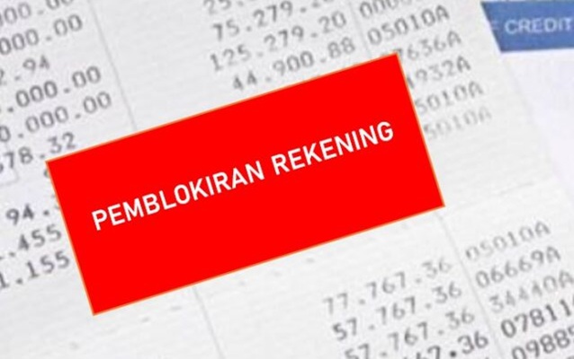Rekening Bank Mendadak Terblokir