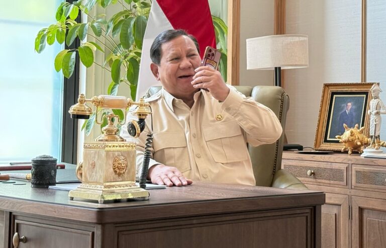 Prabowo Telepon