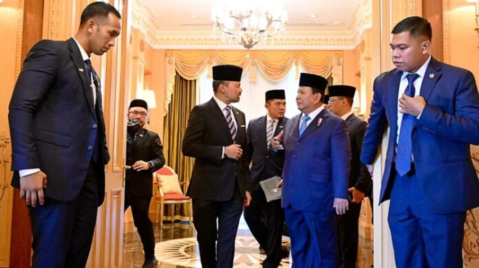 Prabowo Putra Mahkota Brunei