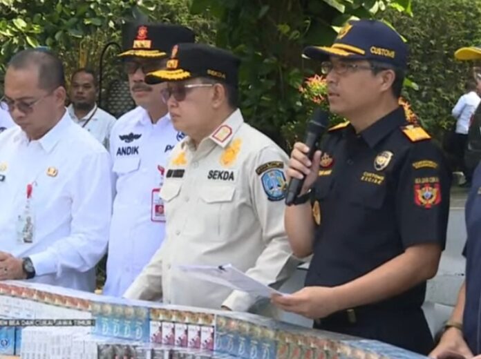 Bea Cukai Jatim Rokok Ilegal