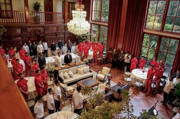 Jelang Laga Kontra Jepang, Presiden Prabowo: Jangan Minder, Kita Bangsa Besar