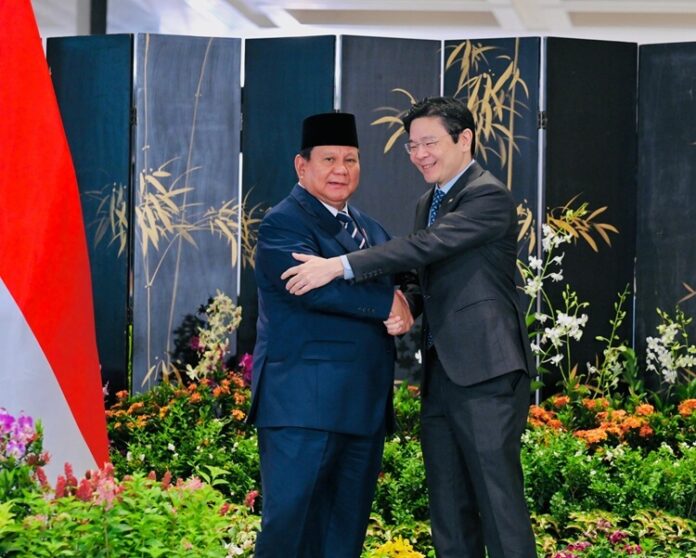Prabowo Kesepakatan Strategis Indonesia–Singapura