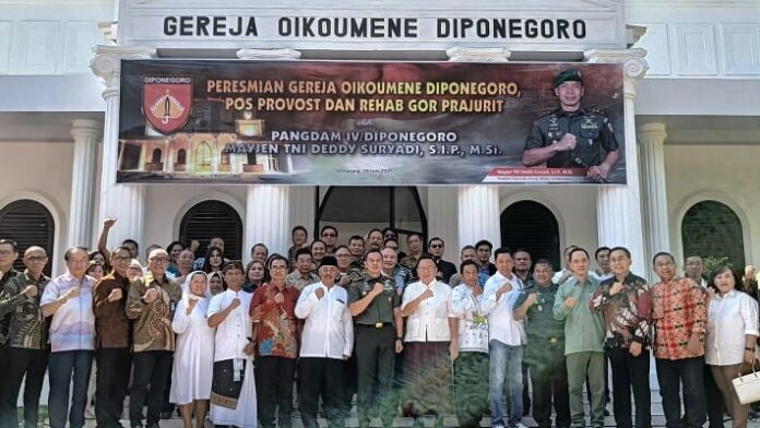 Pelindo dan TNI Resmikan Gereja