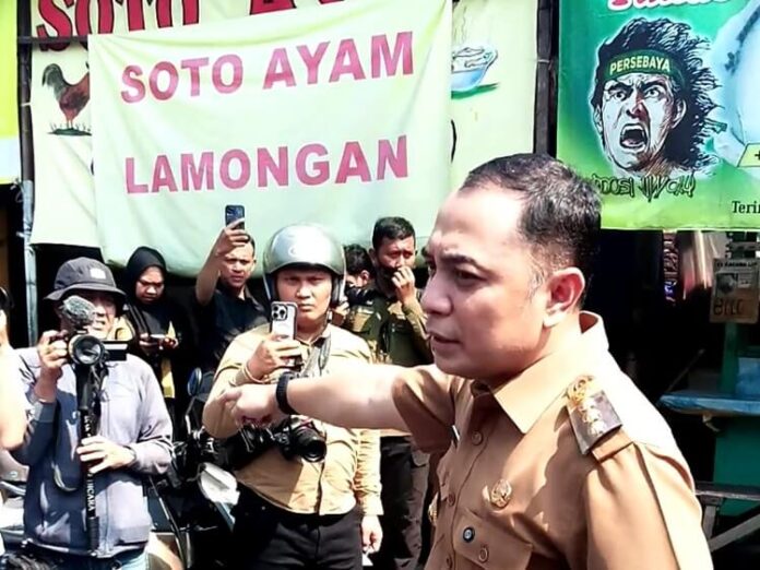 Eri Cahyadi Lahan Parkir Berjualan