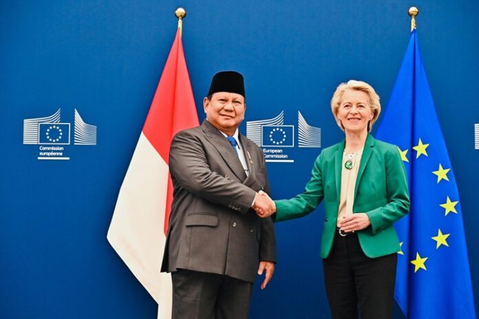 Prabowo Presiden Komisi Eropa