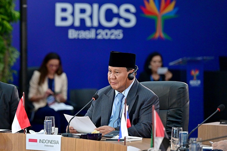 Prabowo KTT BRICS 2025