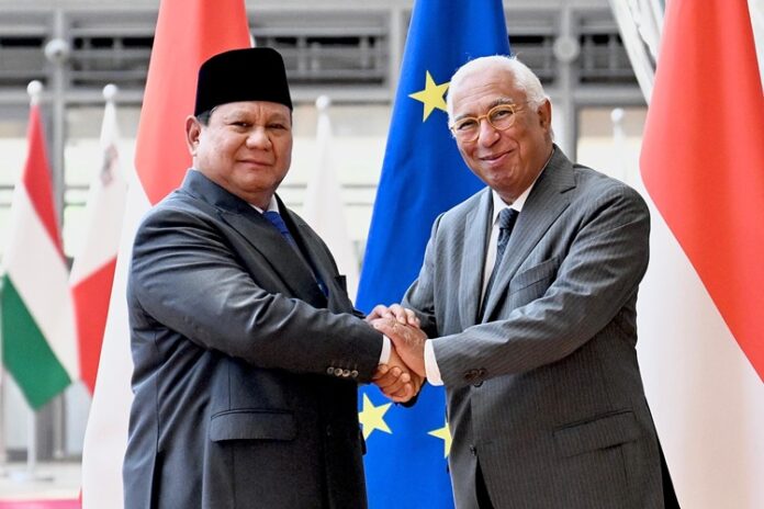 Prabowo Presiden Dewan Eropa