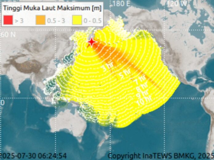 BMKG peringatan tsunami