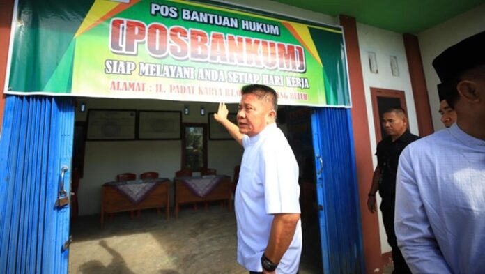 Gubernur Sumsel Posbakum