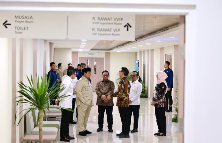 Resmikan Gedung Baru RSPON, Presiden Prabowo Kenang Jasa Mahar Mardjono