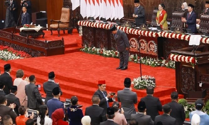 Presiden Prabowo Sampaikan Pidato Kenegaraan