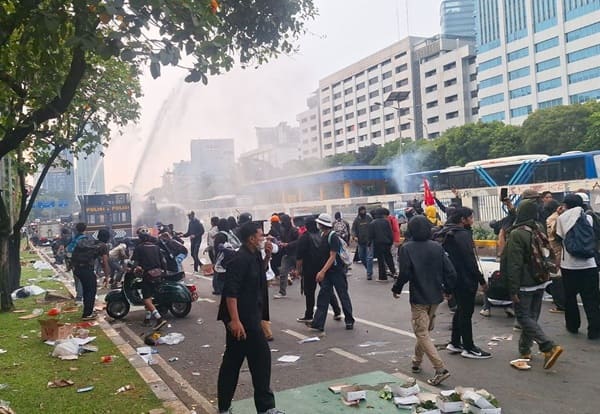 Demo 28 Agustus Memanas