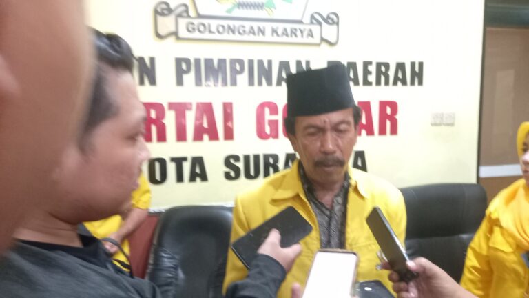 Pendaftaran Calon Ketua Dibuka, Golkar Surabaya Siap Gelar Musda 12 Agustus