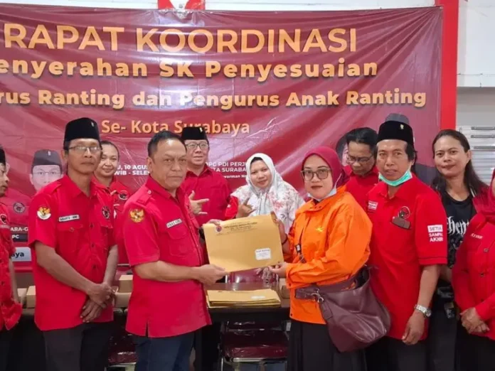 PDIP Surabaya SK Ranting