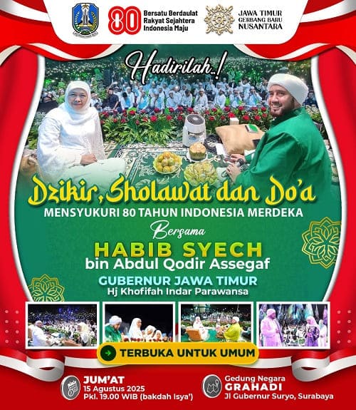 Khofifah Ajak Warga Jatim Hadiri Dzikir Bersama