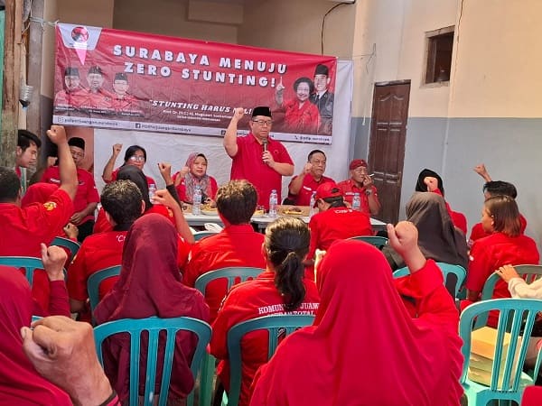 PDIP Surabaya Tegaskan Komitmen Zero