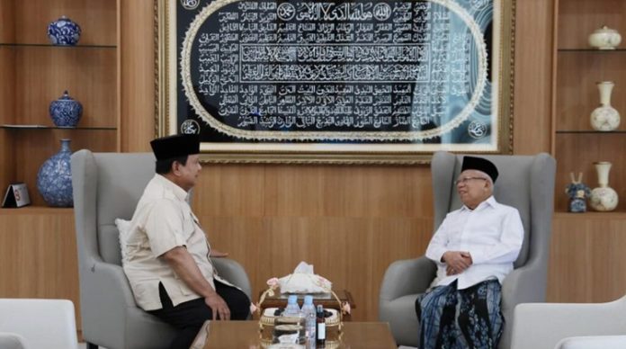 Prabowo sambangi Ma’ruf Amin
