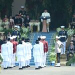 Upacara HUT 80 RI Prabowo