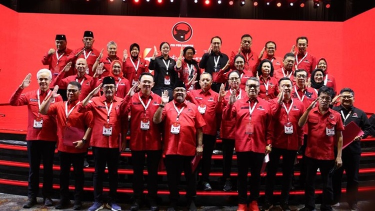 Pengurus Baru DPP PDIP 2025–2030